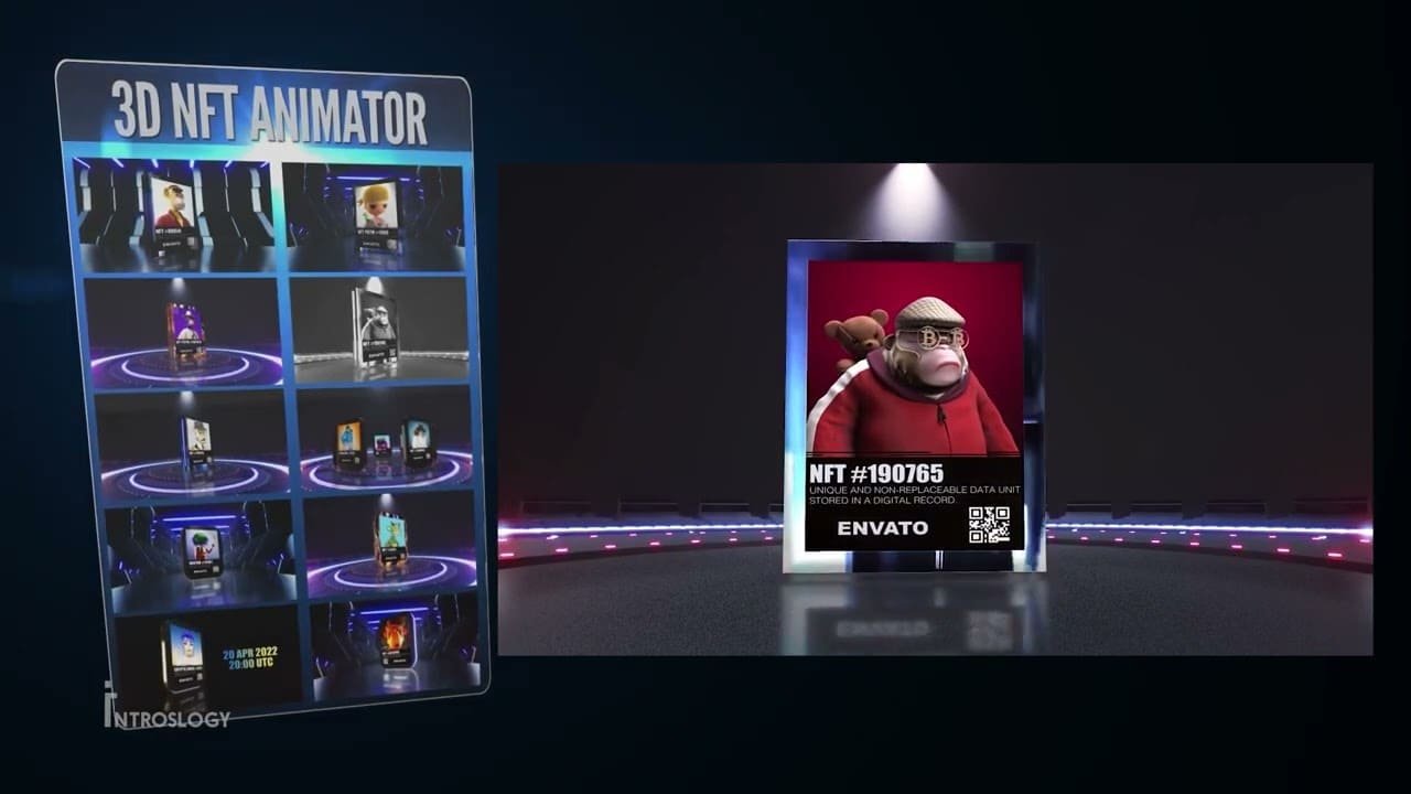 3D NFTs Animaion Services